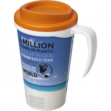Logo trade promotional giveaways image of: Brite-Americano® grande 350 ml insulated mug