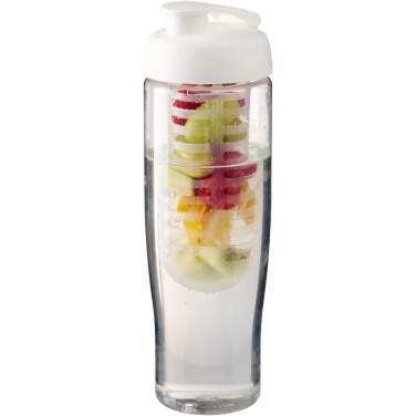 Logo trade promotional products picture of: H2O Active® Tempo 700 ml flip lid sport bottle & infuser