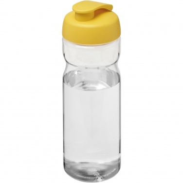 Logotrade promotional product image of: H2O Active® Base 650 ml flip lid sport bottle