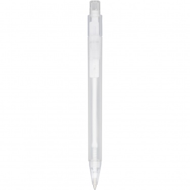 Logo trade advertising products picture of: Calypso frosted ballpoint pen