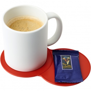 Logo trade promotional gifts picture of: Sidekick plastic coaster
