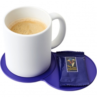 Logo trade corporate gift photo of: Sidekick plastic coaster