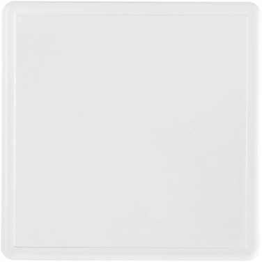 Logotrade advertising products photo of: Ellison square plastic coaster with paper insert