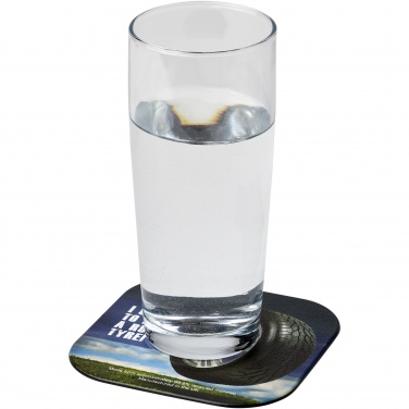 Logotrade promotional giveaways photo of: Brite-Mat® square coaster with tyre material