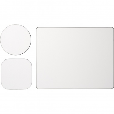 Logotrade business gift image of: Brite-Mat® mouse mat and coaster set combo 1