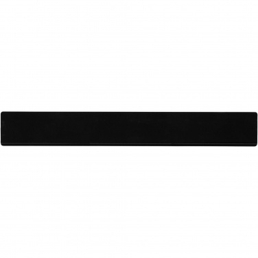 Logo trade promotional giveaways image of: Terran 30 cm ruler from 100% recycled plastic