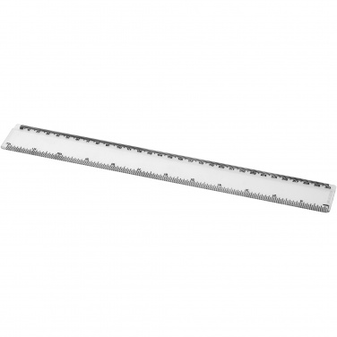 Logo trade promotional item photo of: Renzo 30 cm plastic ruler