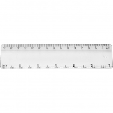 Logotrade promotional items photo of: Renzo 15 cm plastic ruler