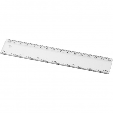 Logotrade business gift image of: Renzo 15 cm plastic ruler