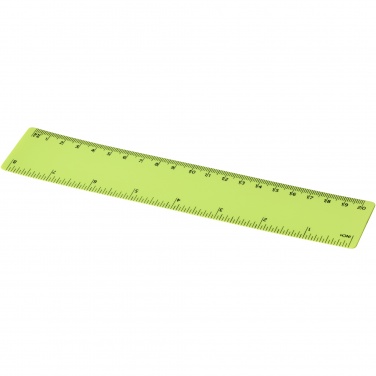 Logo trade promotional giveaway photo of: Rothko 20 cm plastic ruler