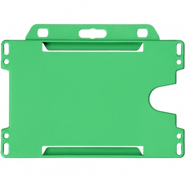 Logo trade advertising products image of: Vega plastic card holder