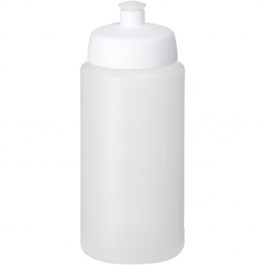 Logo trade promotional giveaways image of: Baseline® Plus grip 500 ml sports lid sport bottle
