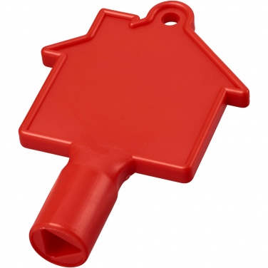 Logo trade promotional item photo of: Maximilian house-shaped utility key