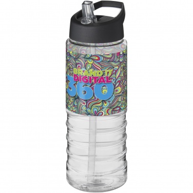 Logotrade advertising product picture of: H2O Active® Treble 750 ml spout lid sport bottle