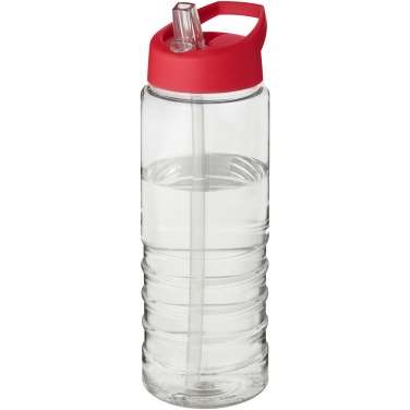 Logo trade advertising products image of: H2O Active® Treble 750 ml spout lid sport bottle