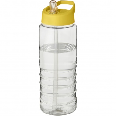 Logo trade promotional gifts picture of: H2O Active® Treble 750 ml spout lid sport bottle