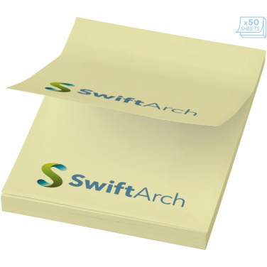Logo trade advertising products image of: Sticky-Mate® A8 sticky notes 50x75mm