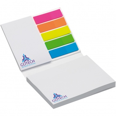 Logotrade promotional item image of: Combi notes marker set soft cover