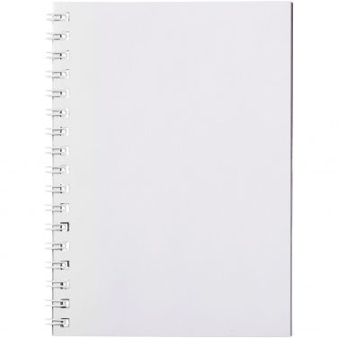 Logotrade advertising products photo of: Desk-Mate® spiral A6 notebook PP cover