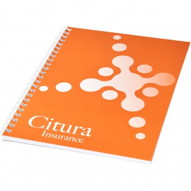 Logo trade promotional items picture of: Desk-Mate® A5 notebook synthetic cover