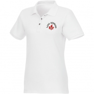 Logotrade promotional products photo of: Beryl short sleeve women's organic recycled polo