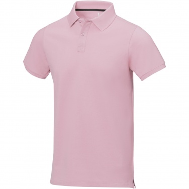 Logo trade corporate gifts image of: Calgary short sleeve men's polo