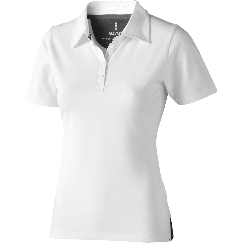Logo trade advertising products image of: Markham short sleeve women's stretch polo