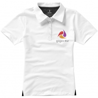 Logo trade promotional products image of: Markham short sleeve women's stretch polo