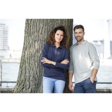 Logotrade promotional gift image of: Oakville long sleeve women's polo