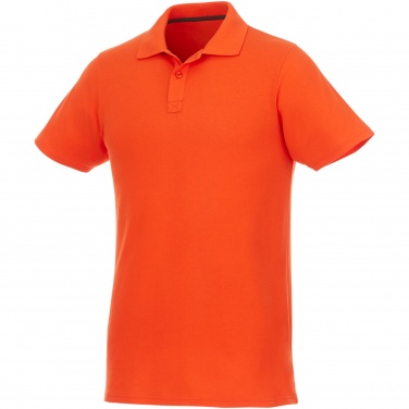 Logo trade promotional merchandise image of: Helios short sleeve men's polo
