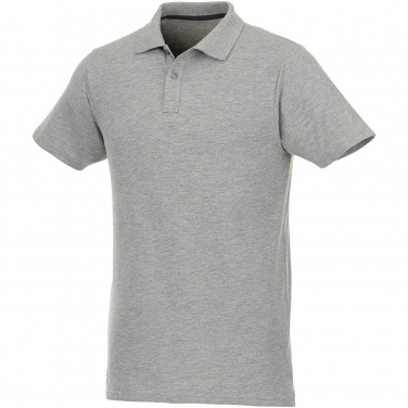 Logo trade promotional giveaways picture of: Helios short sleeve men's polo