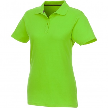 Logo trade corporate gifts image of: Helios short sleeve women's polo