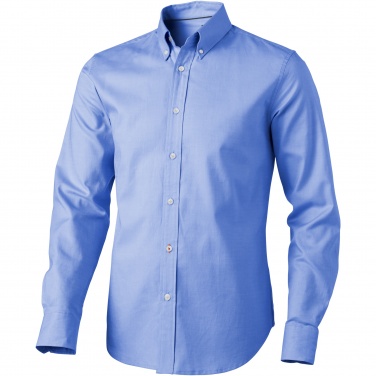 Logo trade corporate gifts image of: Vaillant long sleeve men's oxford shirt