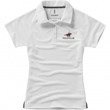 Logo trade promotional products picture of: Ottawa short sleeve women's cool fit polo