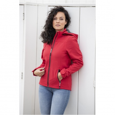 Logo trade promotional merchandise image of: Langley women's softshell jacket