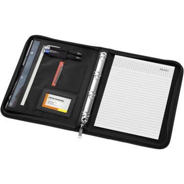 Logo trade business gifts image of: Stanford deluxe A4 zippered portfolio