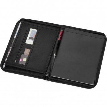Logo trade promotional merchandise photo of: Berkely A4 zippered portfolio