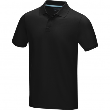 Logotrade business gifts photo of: Graphite short sleeve men’s organic polo