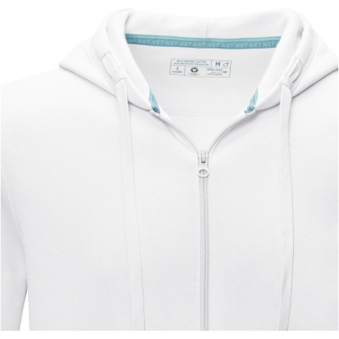 Logotrade promotional product image of: Ruby men’s organic recycled full zip hoodie