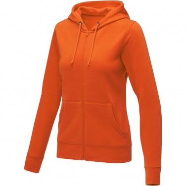 Logo trade advertising products picture of: Theron women’s full zip hoodie