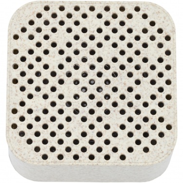 Logo trade advertising products image of: Aira wheat straw Bluetooth® speaker