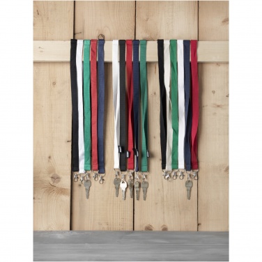 Logotrade business gifts photo of: Tom recycled PET lanyard with breakaway closure