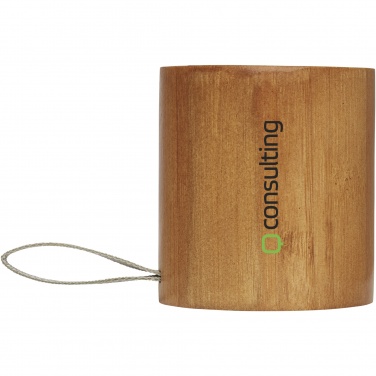 Logotrade promotional item image of: Lako bamboo Bluetooth® speaker 