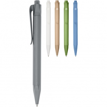 Logo trade business gifts image of: Terra corn plastic ballpoint pen