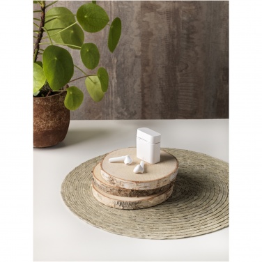 Logo trade promotional merchandise photo of: Volantis UVC True Wireless auto pair earbuds