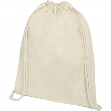 Logotrade advertising products photo of: Oregon 140 g/m² cotton drawstring bag 5L