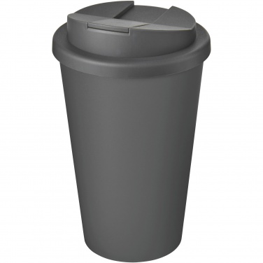 Logo trade promotional giveaways image of: Americano® Eco 350 ml recycled tumbler with spill-proof lid