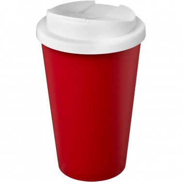 Logo trade corporate gifts image of: Americano® Eco 350 ml recycled tumbler with spill-proof lid