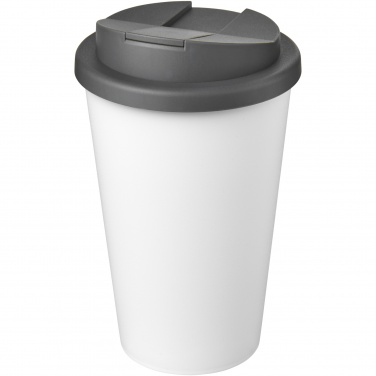 Logo trade promotional gifts picture of: Americano® Eco 350 ml recycled tumbler with spill-proof lid