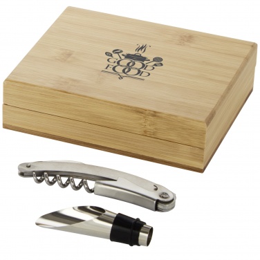 Logo trade promotional merchandise photo of: Merlou 2-piece wine set